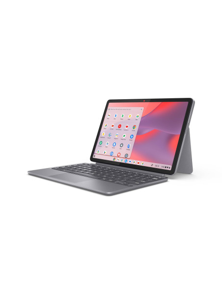 Lenovo Chromebook Duet (9ª Geração) 11M889-277 10.95" Luna Grey + Suporte Folio Stand + Teclado Folio Keyboard