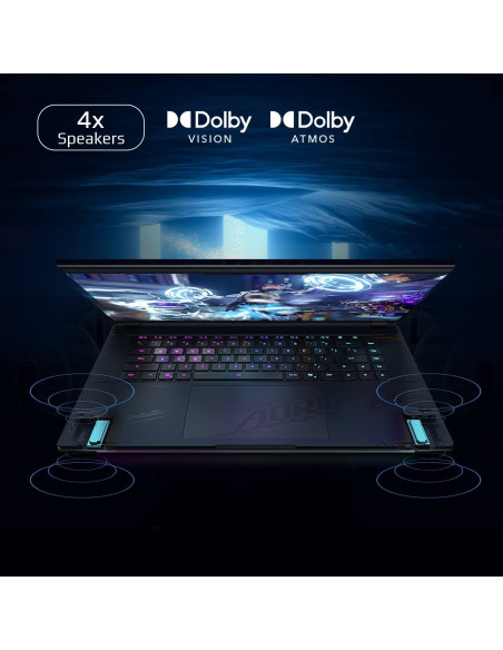 Portátil Gigabyte 16 AORUS Master 16 BYHC5PTE64SP Dark Tide