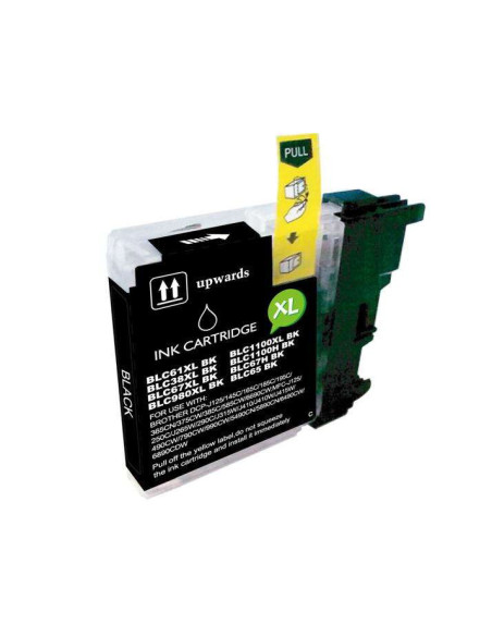 Brother LC980XL/LC1100XL/LC985XL Preto - Tinteiro Compatível