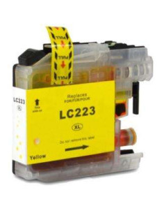 Brother LC223/LC221 Amarelo - Tinteiro Genérico