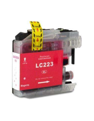 Brother LC223/LC221 Magenta - Tinteiro Genérico