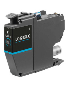Brother LC421XL Ciano - Tinteiro Genérico