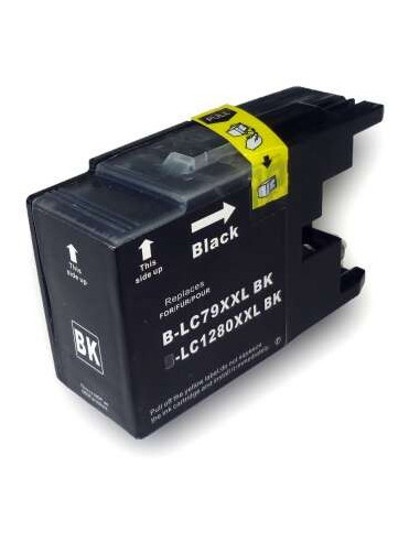 Brother LC1280XL Preto - Tinteiro Genérico