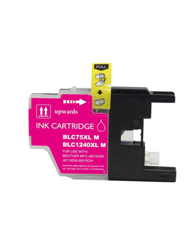 Brother LC1240XL/LC1220XL/LC1280XL Magenta - Tinteiro Compatível
