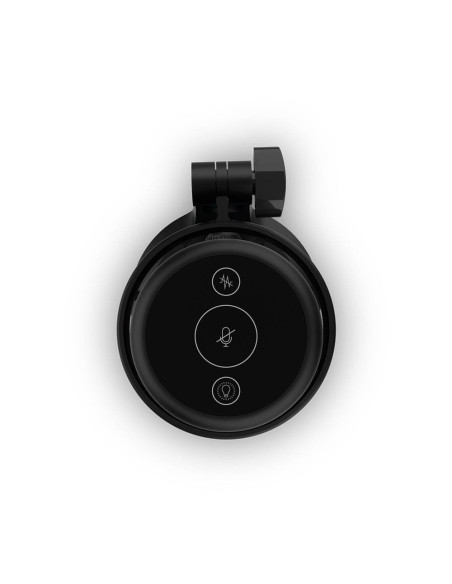 Microfone Condensador Cardióide Krom Kaze RGB 192Khz 24-bit USB Preto