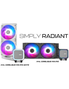 Water Cooler CPU MSI MAG CoreLiquid A13 240mm ARGB All-In-One Preto 2