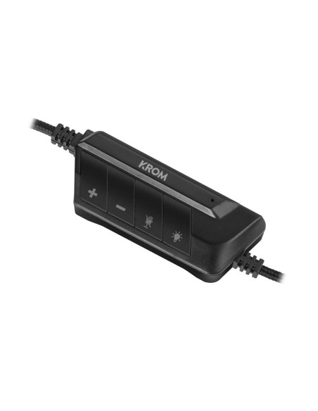 Headset Krom Konor Ultimate 7.1 Gaming PC/PS4/PS5 Preto