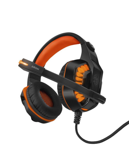 Headset Krom Konor Ultimate 7.1 Gaming PC/PS4/PS5 Preto