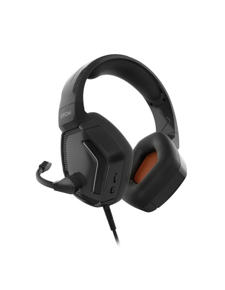 Headset Krom Kopa Pro Stereo PC/PS5/PS4/Switch Preto