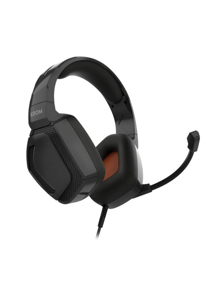 Headset Krom Kopa Pro Stereo PC/PS5/PS4/Switch Preto