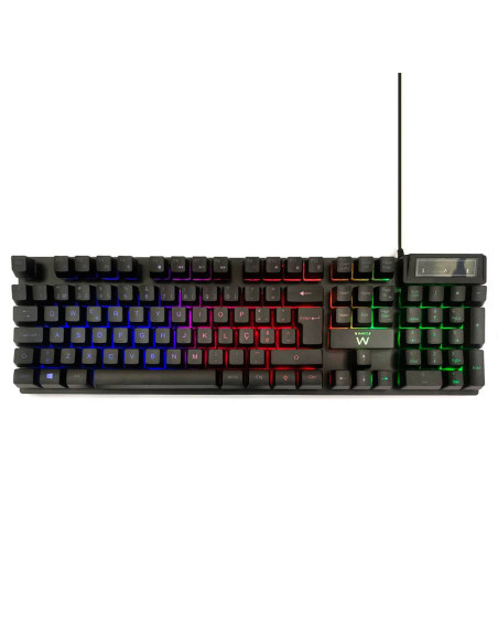 Teclado Ewent PL3319 Gaming PT Preto