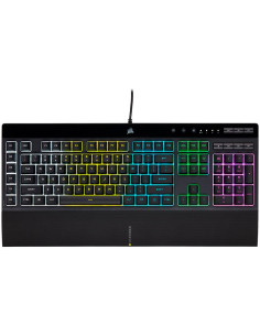 Teclado Corsair K55 RGB Pro Gaming Rubber Dome PT