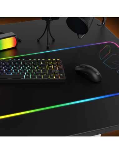Rato Óptico Krom Klever Superlight Wireless Gaming 10000DPI Preto