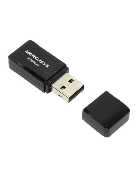 Adaptador de Rede USB Mercusys MW300UM Mini Wi-Fi N300 2.0