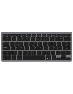 Teclado 1Life Slim Multi-Device Bluetooth PT Preto