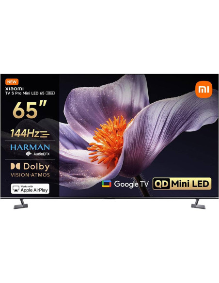 Televisão Smart TV Xiaomi TV S Pro (2026) 65"/165,1cm QD-Mini LED 4K UHD Google TV
