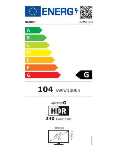 Televisão Smart TV Xiaomi TV S Pro (2026) 65"/165,1cm QD-Mini LED 4K UHD Google TV