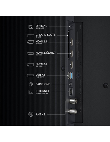 Televisão Smart TV Xiaomi TV S Pro (2026) 75"/190,5cm QD-Mini LED 4K UHD Google TV