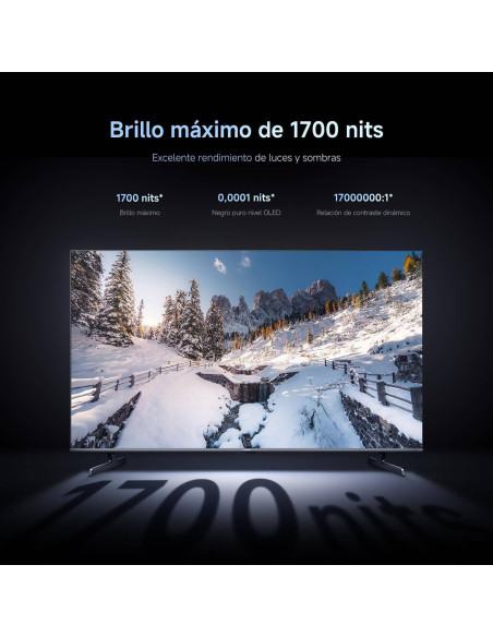Televisão Smart TV Xiaomi TV S Pro (2026) 75"/190,5cm QD-Mini LED 4K UHD Google TV