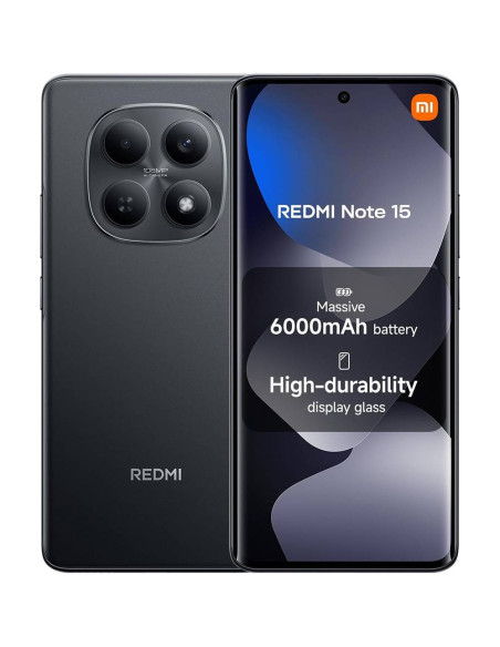 Smartphone Xiaomi Redmi Note 15 4G 6.77" 6GB/128GB Dual SIM Black