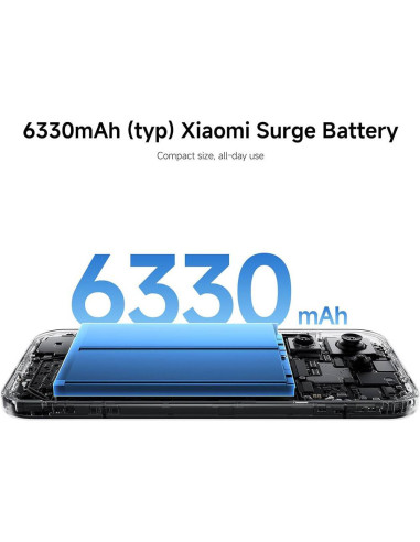 Smartphone Xiaomi 17 6.35" 12GB/512GB Dual SIM Black