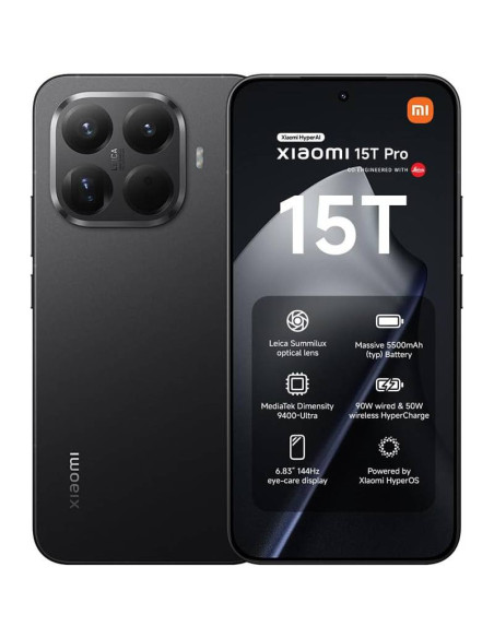 Smartphone Xiaomi 15T Pro 6.83" 12GB/512GB Dual SIM Black