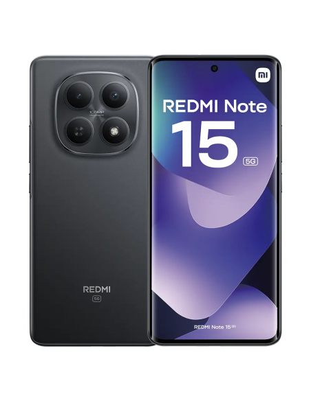 Smartphone Xiaomi Redmi Note 15 5G 6.77" 12GB/512GB Dual SIM Black