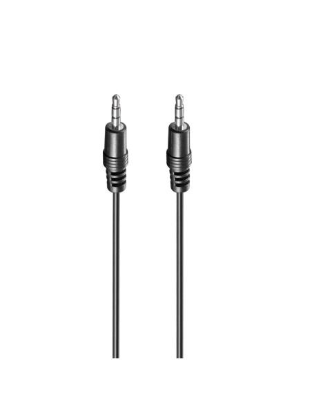 EWENT Cabo Áudio, 3.5mm stereo M - 3.5mm M, 1.5m