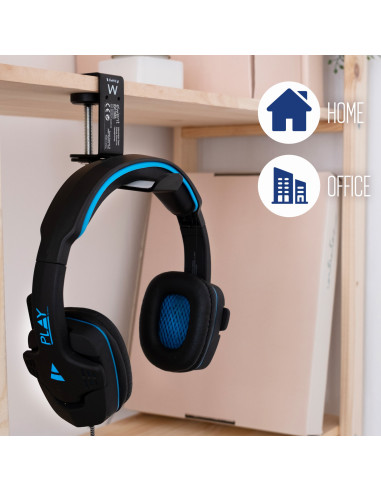 EWENT Suporte de Mesa Ajustável para Headphones