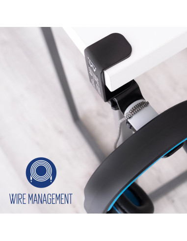 EWENT Suporte de Mesa Ajustável para Headphones