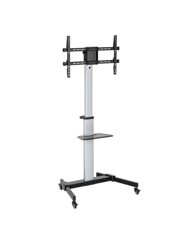 EWENT Suporte Móvel em Alumínio para TV´s 37 a 70" e 50Kg, Min VESA 20