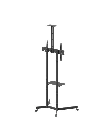 EWENT Suporte Móvel para Tv´s 37 a 70" e 45Kg com prateleira para câma