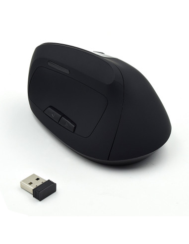 EWENT Rato Wireless Ergonómico Vertical, 800-1200-1600dpi, 5 botões, p