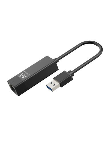 Ewent Adaptador Gigabit Ethernet USB 3.2 Gen 1, preto