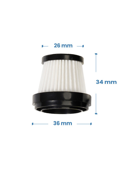 EWENT Filtro Lavável HEPA para EW5682 x 6pcs
