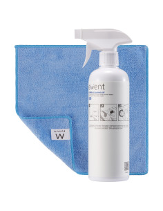 EWENT Spray de limpeza universal 500ml + 2 panos 30x30cm