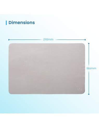 EWENT Pano de microfibra 29x18.6cm limpeza e protetor de ecrã