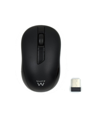 EWENT Rato Wireless, 1000dpi, receptor Nano