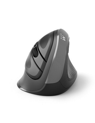 EWENT Rato Wireless Vertical Ergonómico, 2.4 Ghz, USB A, 800/1200/2400