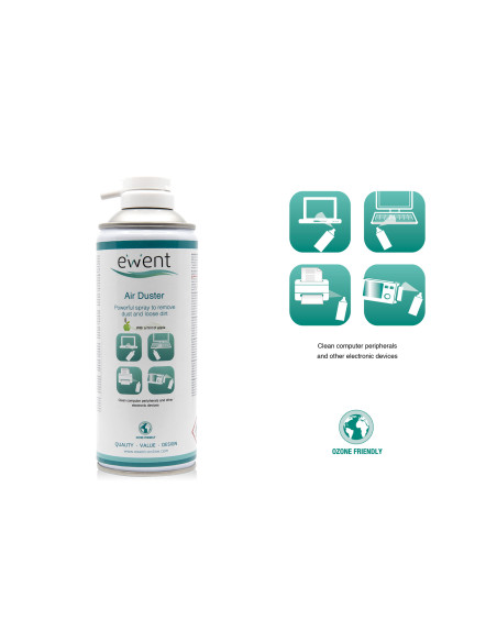EWENT Spray Eliminador de Pó 400 ml com aroma a maça