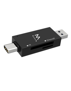 EWENT Leitor de cartões compacto USB 3.1 de 1ª geração (USB 3.0) com c