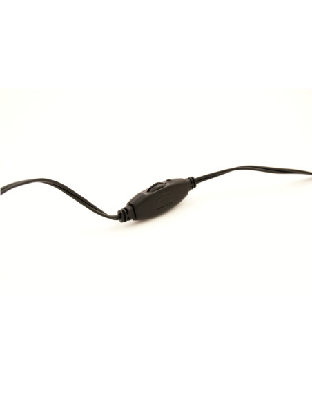 EWENT Headsets com microfone, jack 2x3.5mm, cabo 2.1m