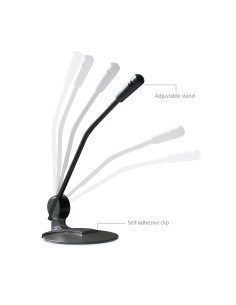 EWENT Microfone multimédia, cabo 1.8m 2