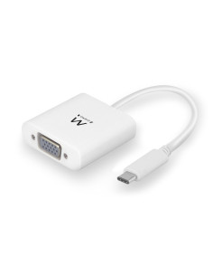 EWENT Conversor USB USB-C para VGA 1080p