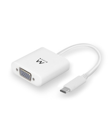 EWENT Conversor USB USB-C para VGA 1080p