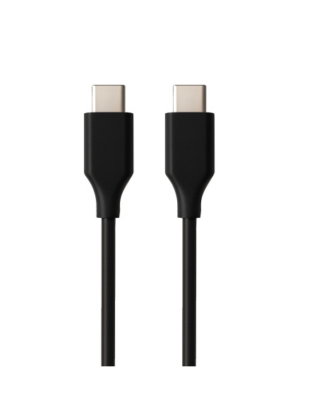 EWENT Cabo USB C 2.0, tipo C para C M/M, AWG30, PD 60W, dados 480Mbps