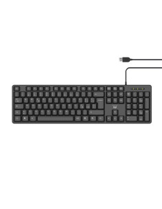 EWENT Teclado USB Preto Slim
