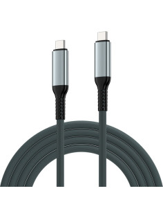 EWENT Cabo USB 4 GEN3 Tipo C, tipo C para C M/M, AWG24, PD 240W, dados