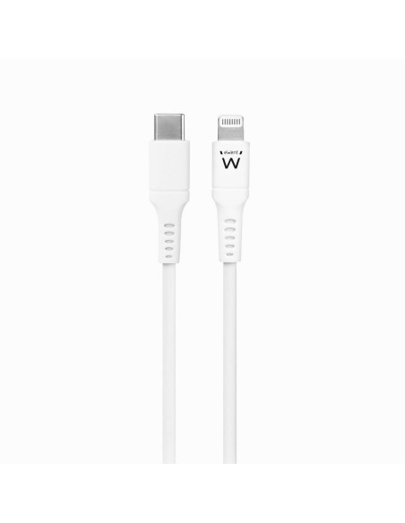 EWENT Cabo USB C para Lightning, Cetificado MFI, 1m