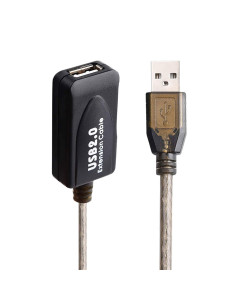 EWENT Cabo Amplificador USB 2.0, Extensão 30m